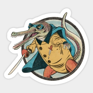 The Gavial Blade Sticker